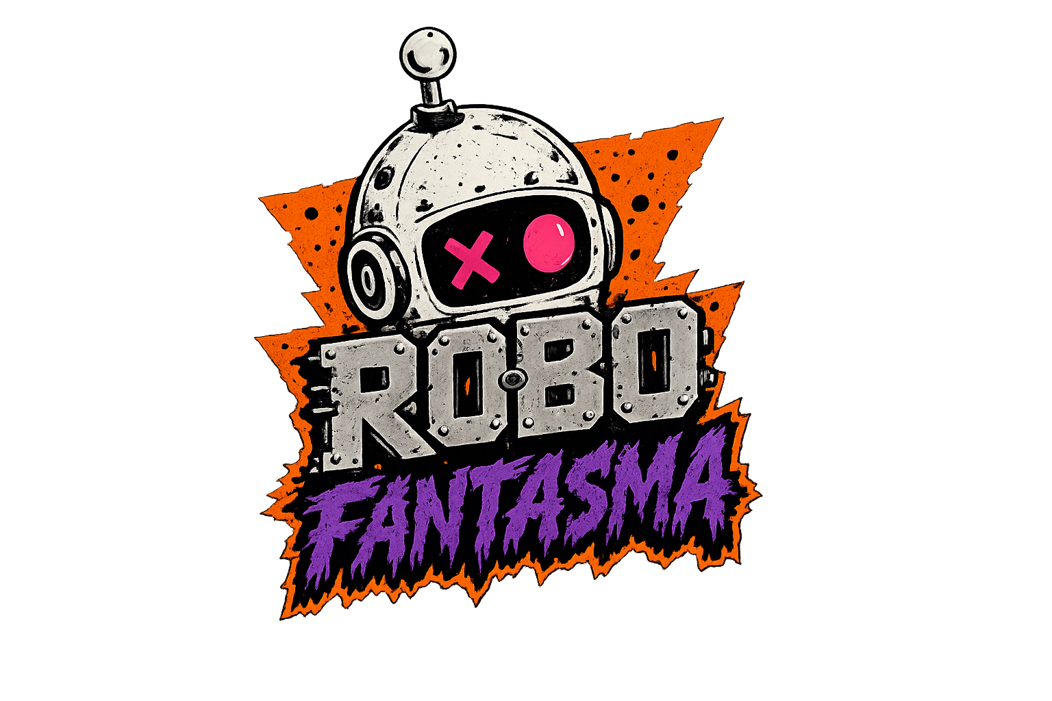 Robo Fantasma logo raio