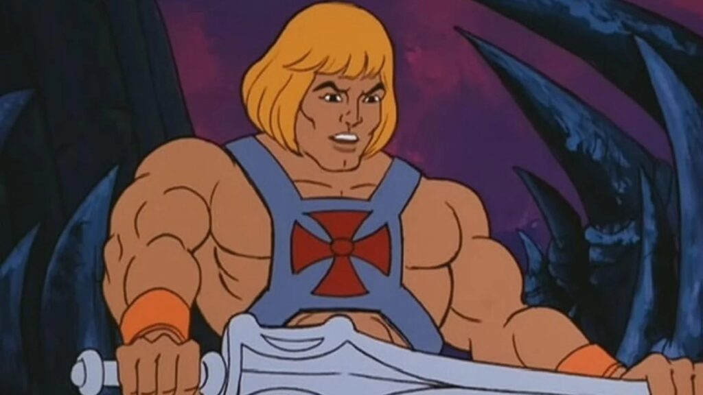 he man desenho animado